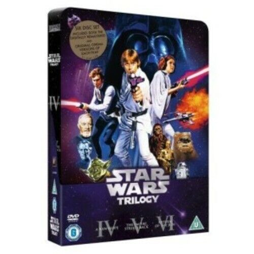 中古 STAR WARS TRILOGY DVD BOX スター・ウォーズ トリロジー 4枚組
