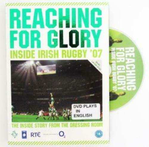 Reaching For Glory Inside Irish Rugby DVD Region 2 - Like New - Picture 1 of 1