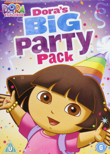 Dora the Explorer Doras Big Party Pack (2011) NEW DVD Region 2 - Like New - Picture 1 of 1