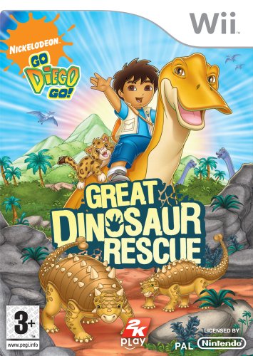 Go Diego Go! Great Dinosaur Rescue (Nintendo Wii) – Sellatronic – Video  Games – Retro & Modern