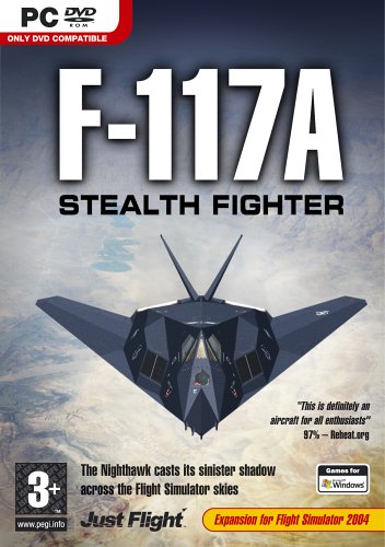 F117A Stealth Fighter (Add on for FS 2004) (PC DVD)