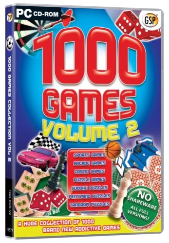 1000 Games Volume 2 (PC CD)