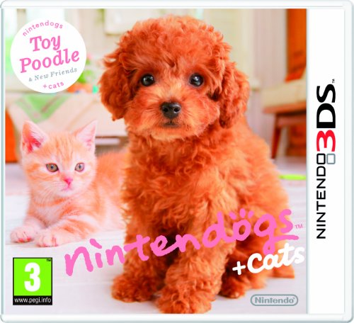 Nintendogs Cats Toy Poodle New Friends (Nintendo 3DS)