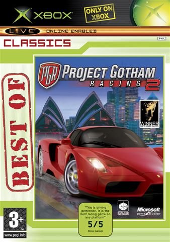 Project Gotham Racing 2 - Best of Classics (Xbox)