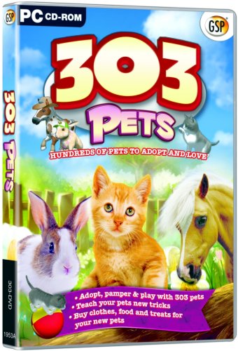 303 Pets Includes Bunny Kitty and Pony (PC CD)