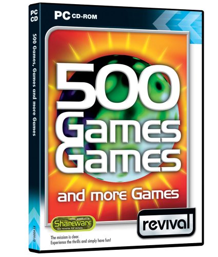 500 Games Games and More Games (PC CD)