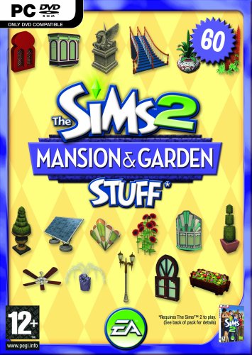 The Sims 2 Mansions Garden Stuff Pack for The Sims 2 (PC DVD)