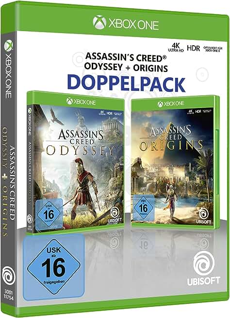 Assassins Creed Odyssey + Assassins Creed Origins DOPPELPACK Xbox One
