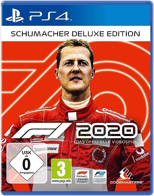 F1 2020 Schumacher Deluxe Edition PlayStation PS4